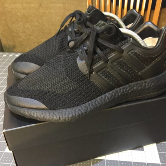 Adidas Y3 Pure Boost Triple Black - Picture 2 of 8